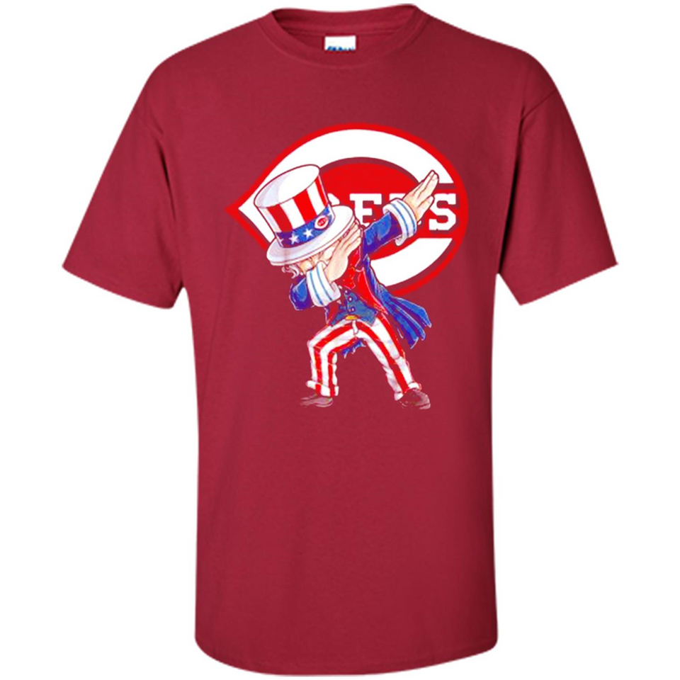 MLB CINCINNATI REDS UNCLE SAM DABBING INDEPENDENCE DAY