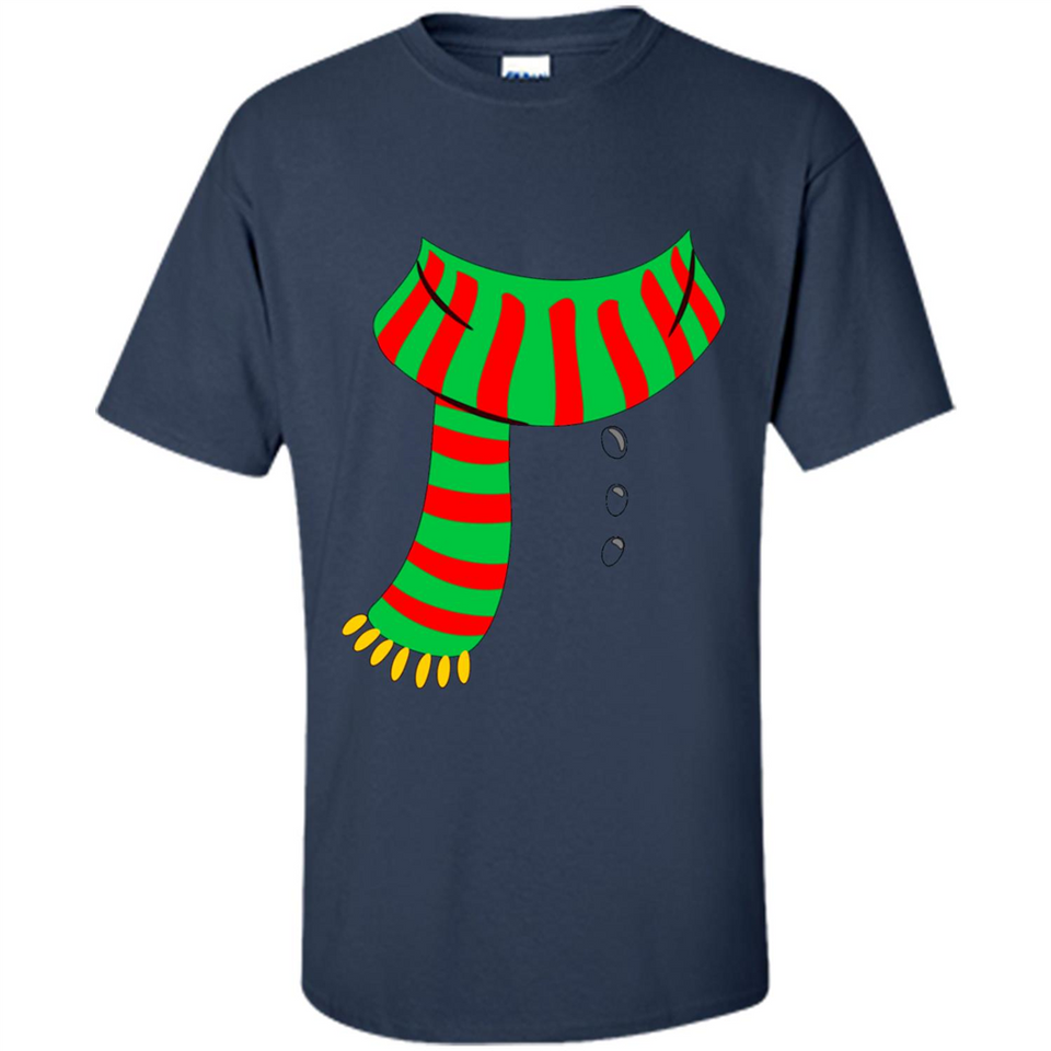 Snowman Scarf Costume T-shirt Christmas