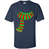 Snowman Scarf Costume T-shirt Christmas