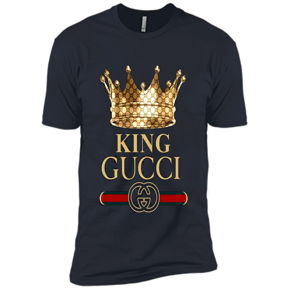 Cover your body with amazing King Crown Gucci Logo Black PING PONG