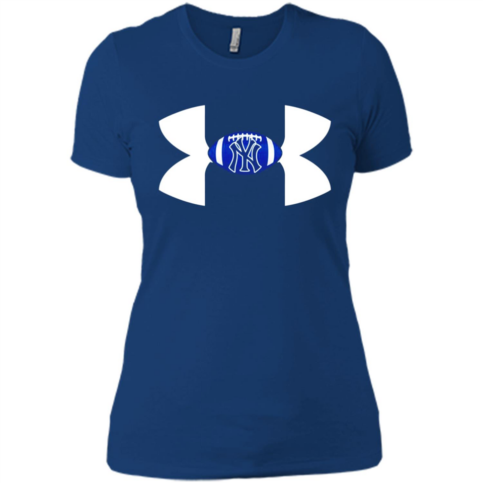 New York Yankees Under Armour Logo - Ladies' Boyfriend T-Shirt