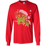 Boxer Dog diamond Christmas - Long Sleeve T-Shirt