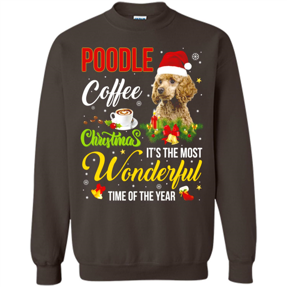 Poodle Coffee Wonderful Christmas