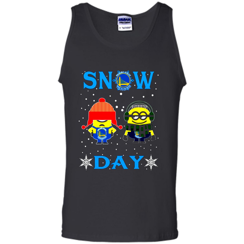 Snow Day Shirt For Golden State Warriors Vs Minion Fans pingpong