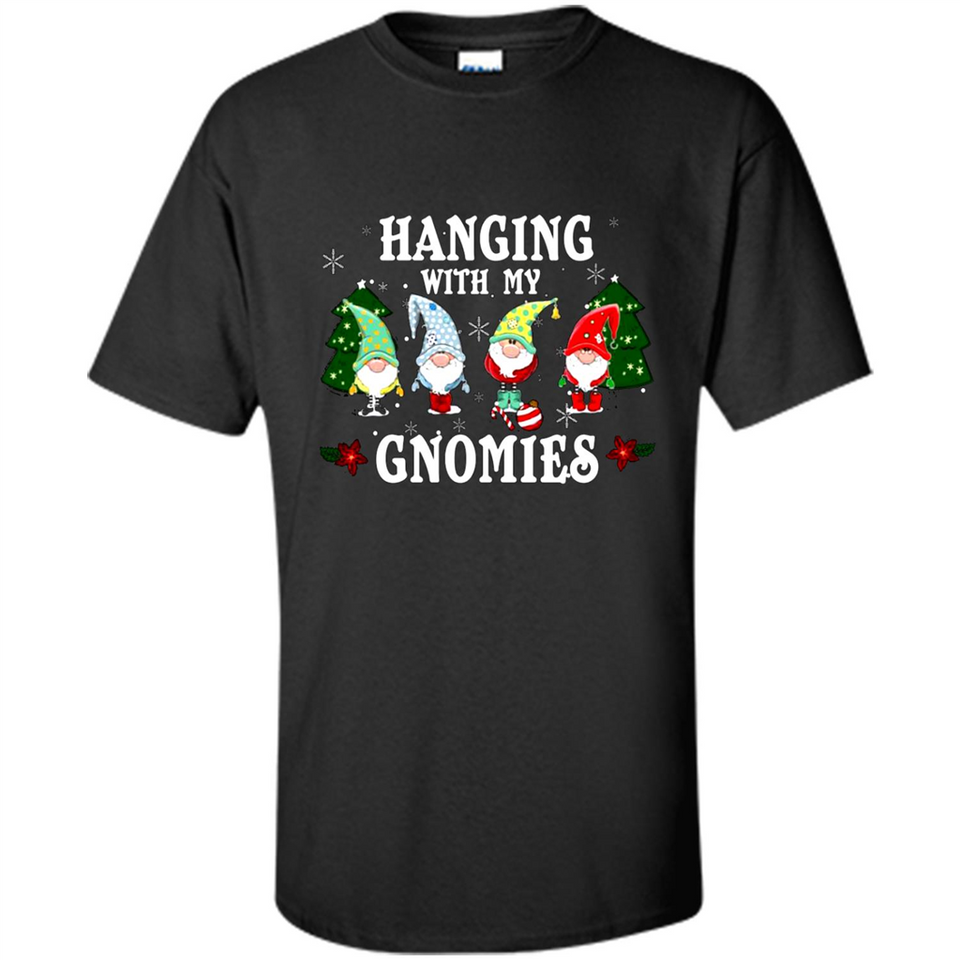 Christmas Garden Gnome Hanging With My Gnomies Shirt Sweater - Shirt