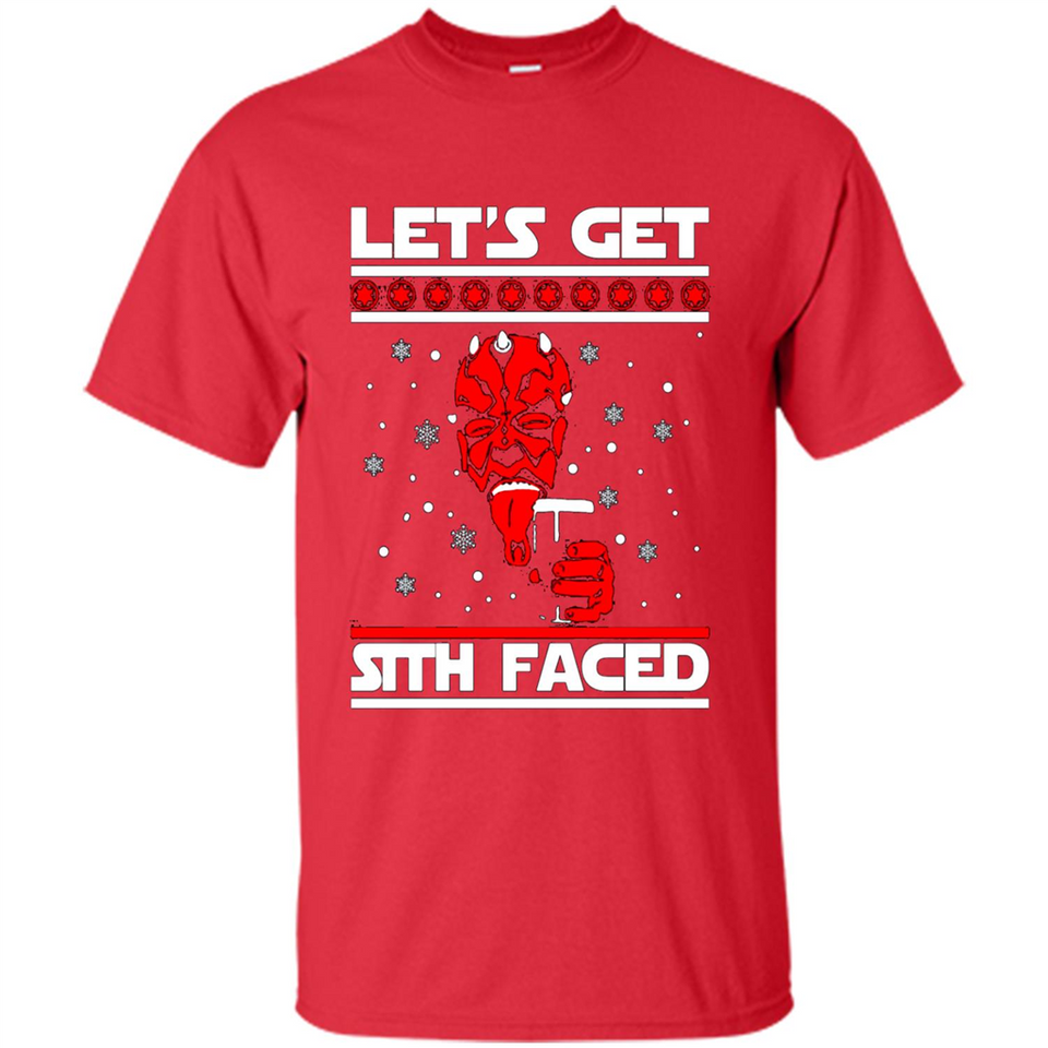 Let’s get sith faced Christmas sweatshirt PINGPONG