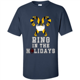 Indiana Holiday Christmas Tshirt For Sports Fans