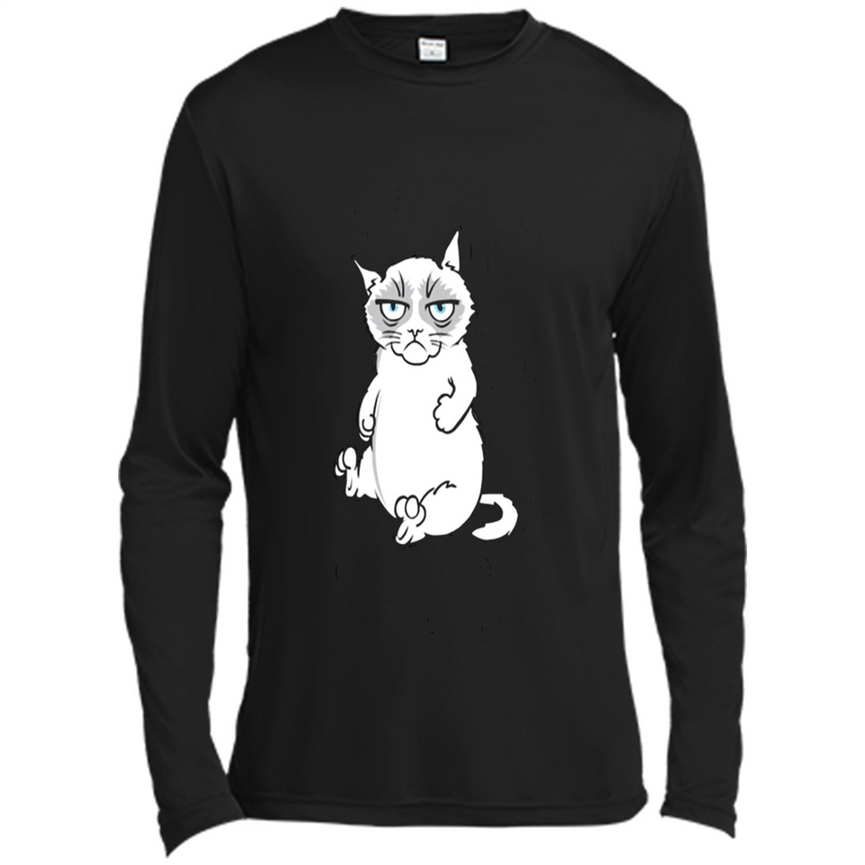 annoyed kitty touchy kitty grouchy ball of fur noody kitty PING PONG