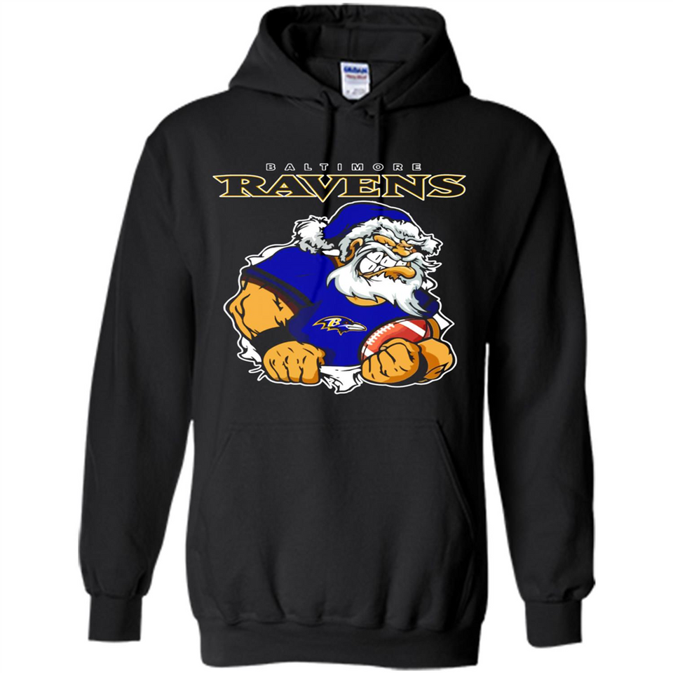 Grumpy Santa Claus Baltimore Ravens Football Team PINGPONG