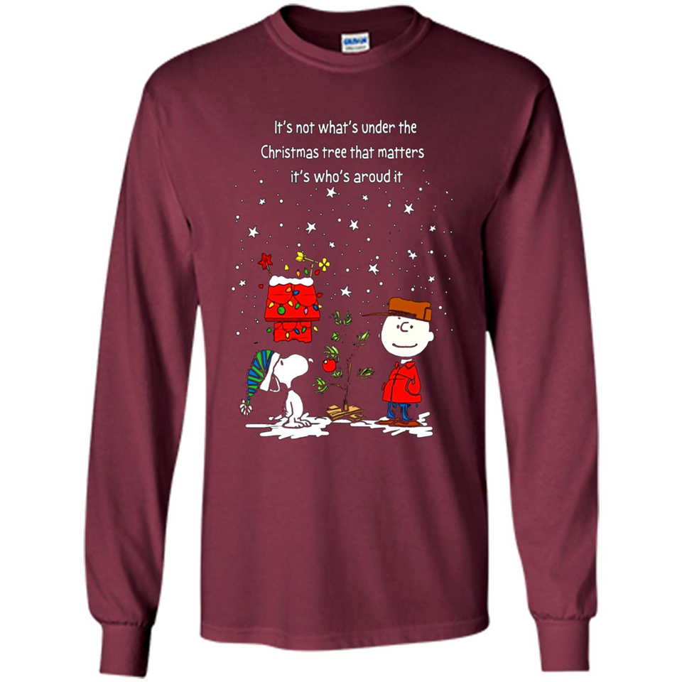 It’s Not What’s Under The Christmas Tree Snoopy Charlie Brown PING PONG