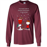 It’s Not What’s Under The Christmas Tree Snoopy Charlie Brown PING PONG
