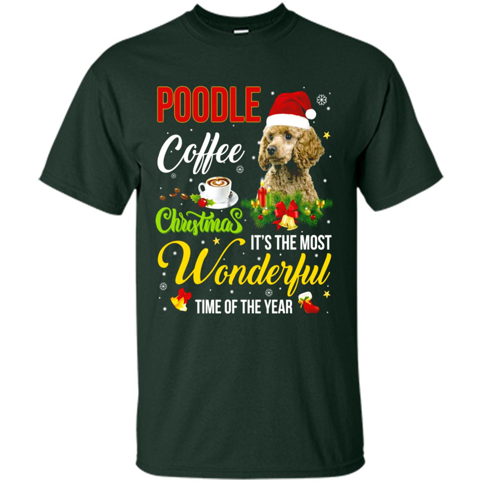 Poodle Coffee Wonderful Christmas