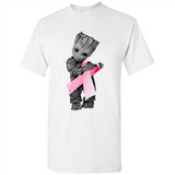 Groot Hug Breast Cancer - Shirt