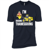 I'm Digging Thanksgiving Cute Turkey Tractor