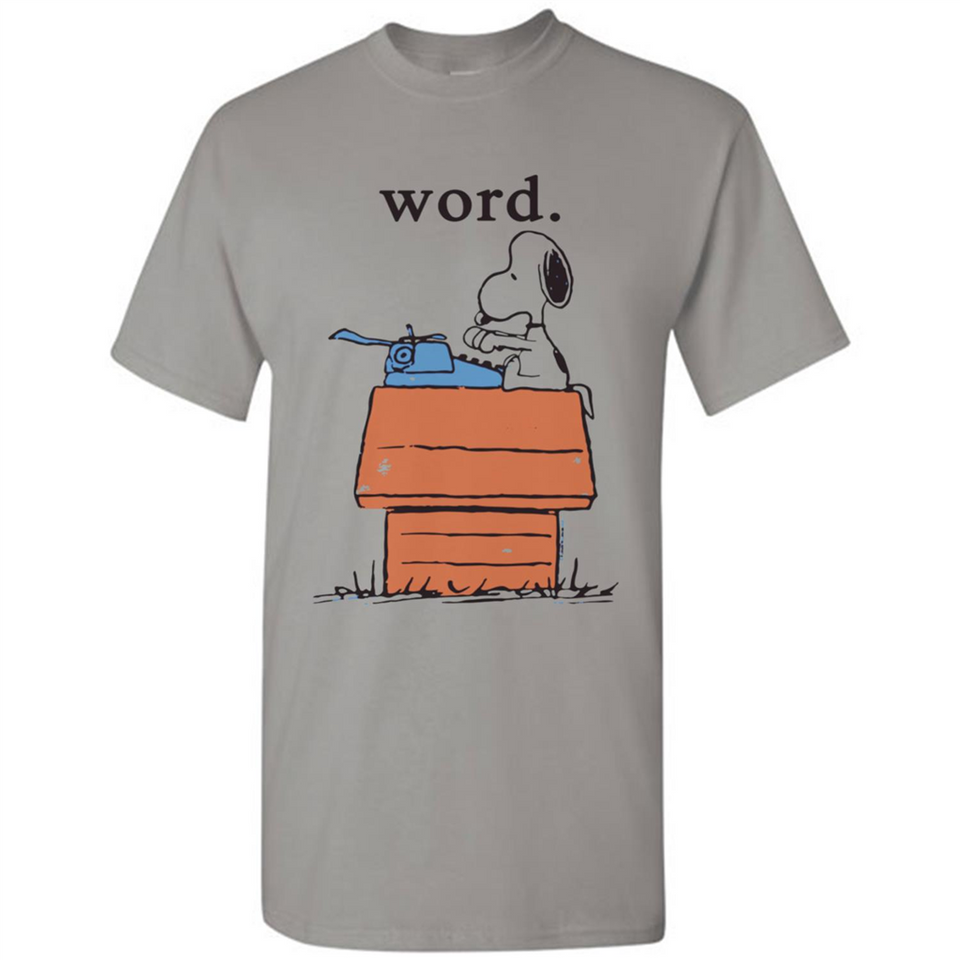 Snoopy Word - Shirt