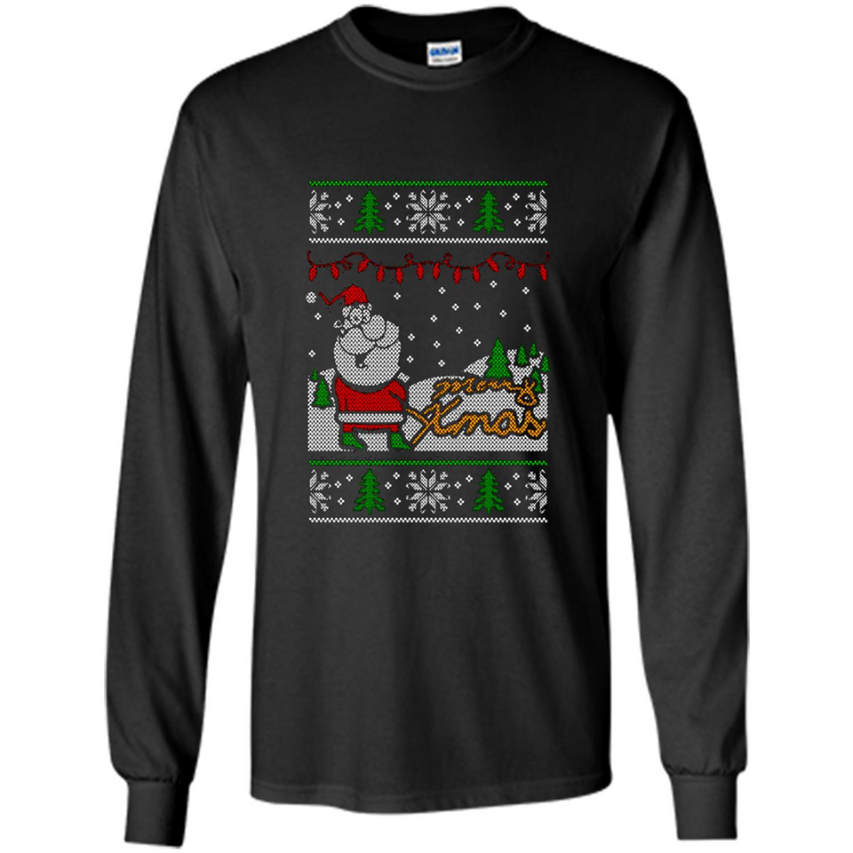 Bad Santa pingpong - Long Sleeve T-Shirt