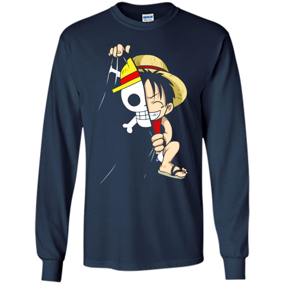 Luffy Flag One Piece - Long Sleeve T-Shirt