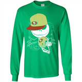 Jack Skellington The Nightmare Before Christmas-49ers Football - Long Sleeve T-Shirt