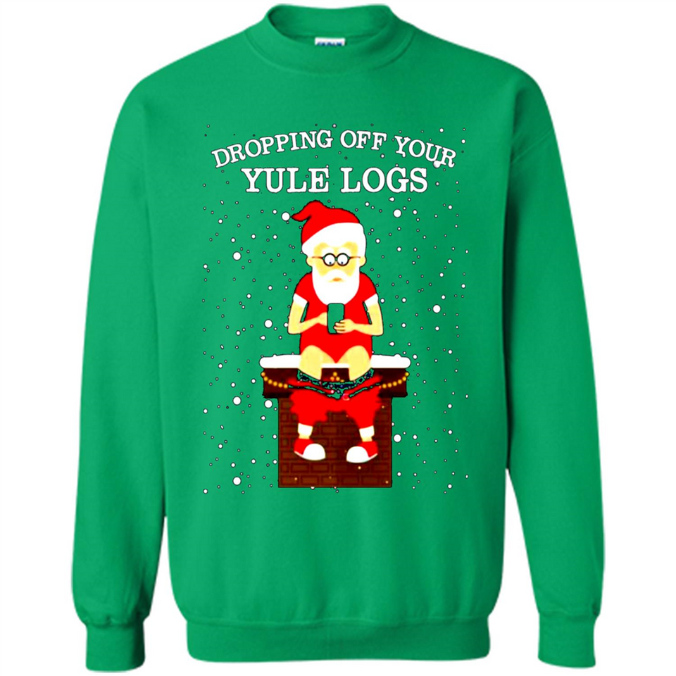 Santa Dropping Off Your Yule Logs