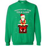 Santa Dropping Off Your Yule Logs