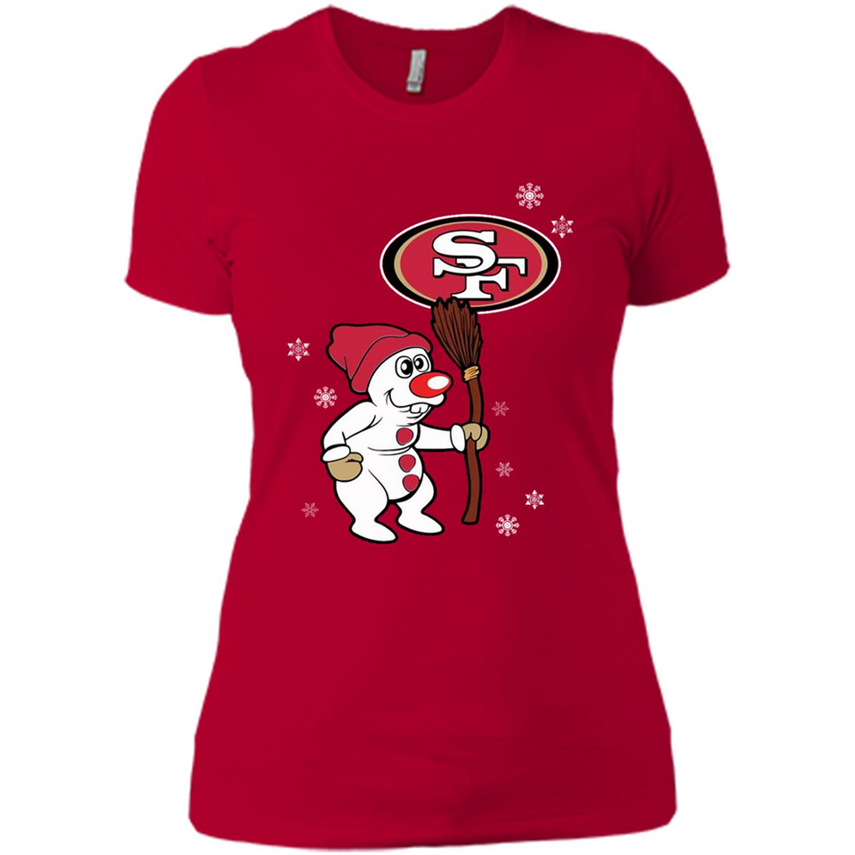 San Francisco 49ers Snowman