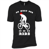 Christmas Mountain Biking Shirt Mountain Biker Christmas