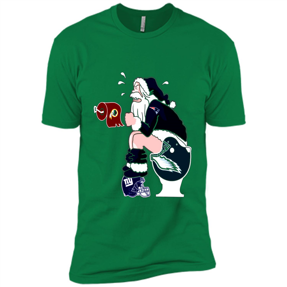 New England Patriots Toilet Santa Claus PINGPONG