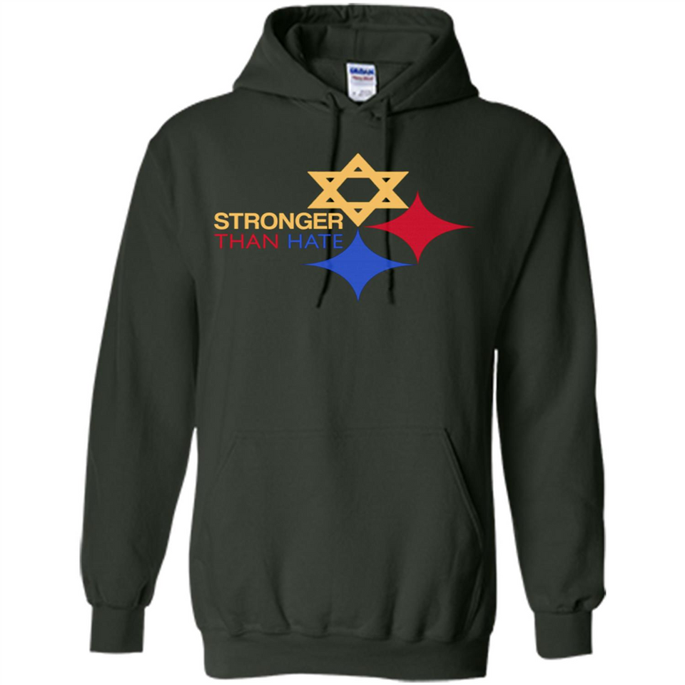 Pittsburgh Stronger Than Hate - Hoodie