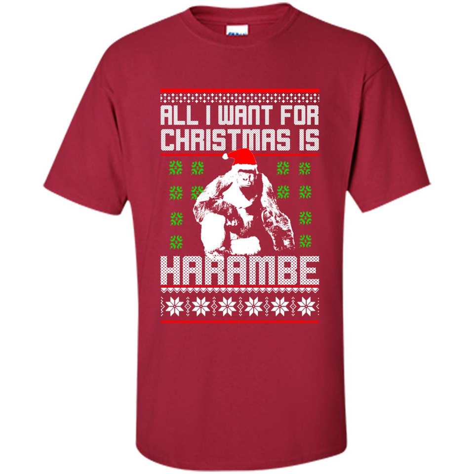 All I want for Christmas is Harambe ugly PINGPONG