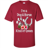I'm A Dog & Horse Shirt Animal Lover Gift
