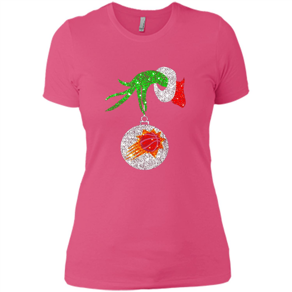 Amazing Phoenix Sun Glitter Grinch Monogram Ornament Christmas Gift - Ladies' Boyfriend T-Shirt