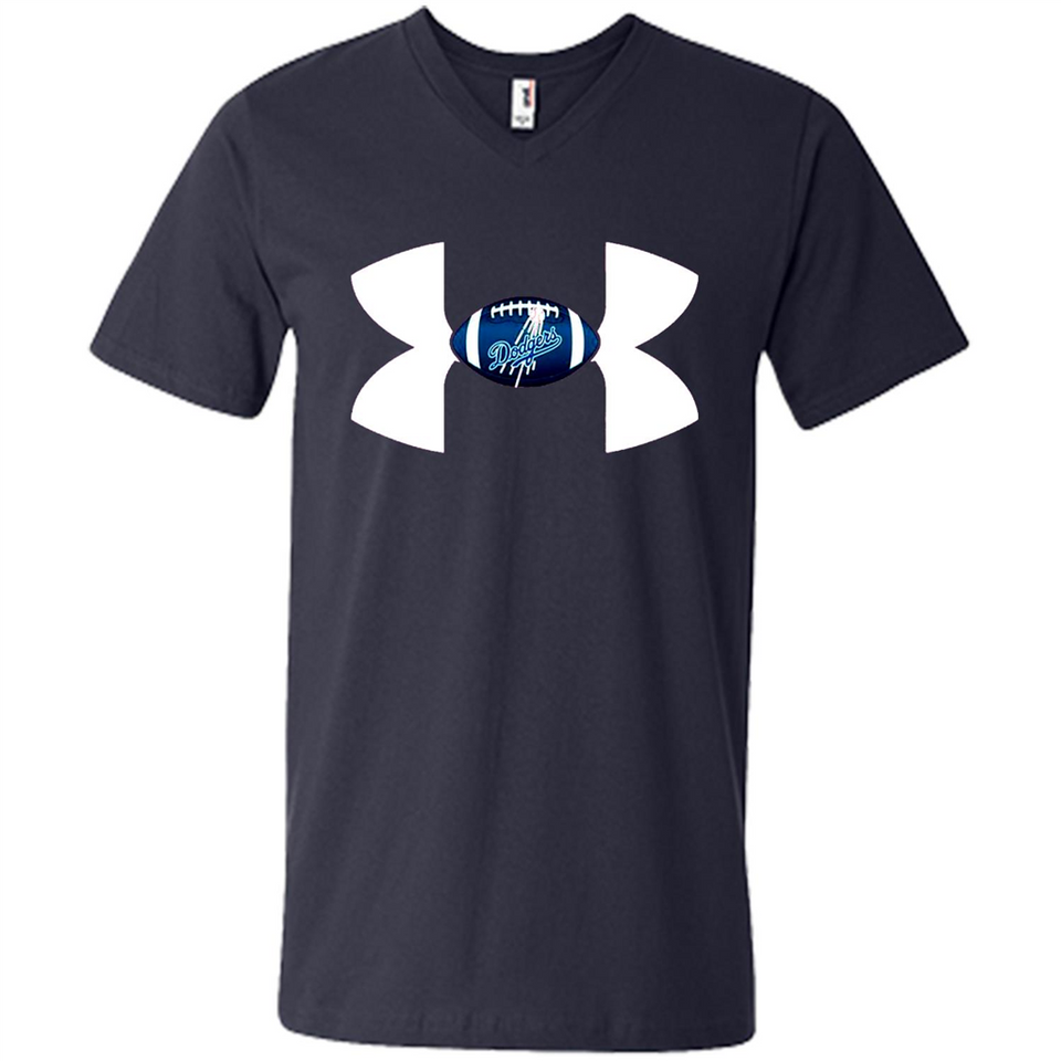 Los Angeles Dodgers Under Armour Logo - Men's V-Neck