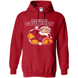Grumpy Santa Claus Dallas Cowboys Football Team PINGPONG
