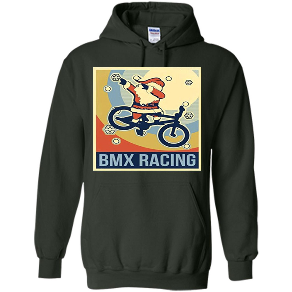 bmx racing dabbing Santa Christmas