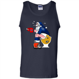 Tennessee Titans Santa Claus Toilet