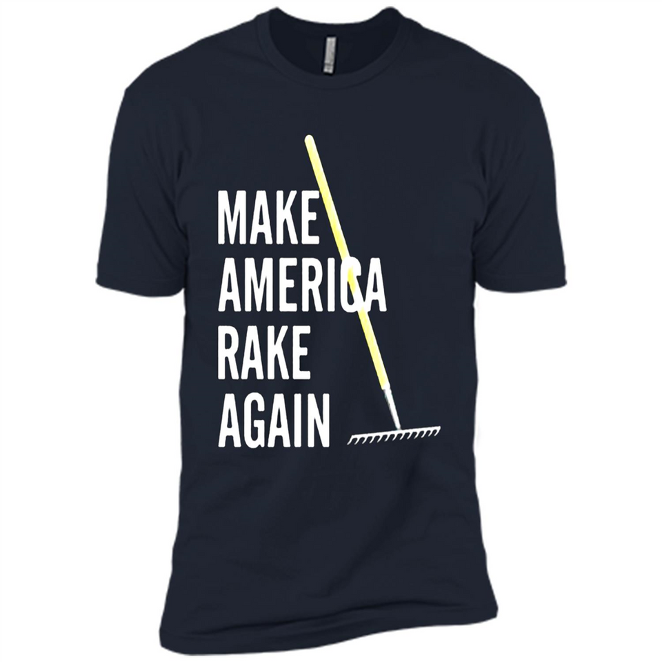 Make America Rake Again California Fires Paradise Youth T-Shirt PINGPONG - Premium Short Sleeve T-Shirt