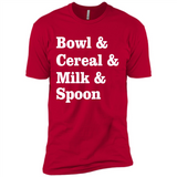 Tasty Cereal Recipe Bowl Milk Spoon