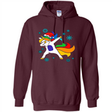 Christmas Dabbing Unicorn - Hoodie