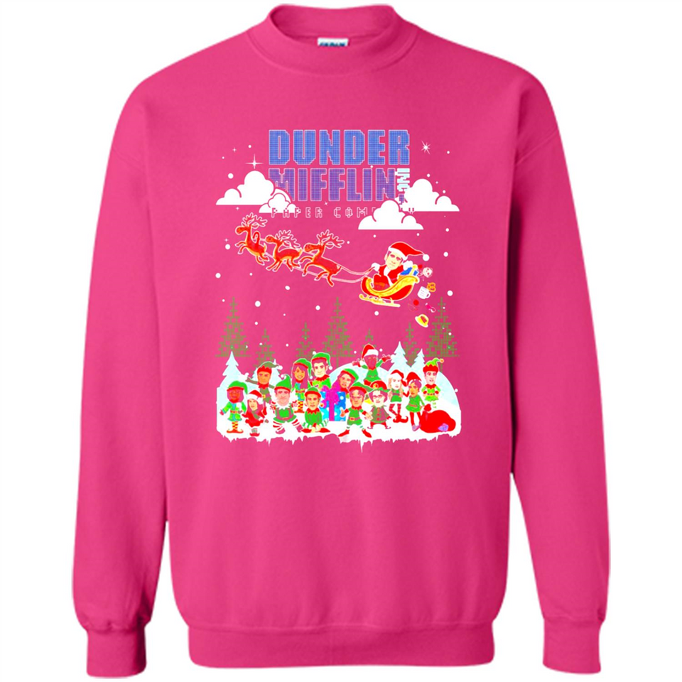 NBC The Office Dunder Mifflin Ugly Christmas Sweater PINGPONG