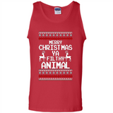 Merry Christmas ya filthy animal ulgy sweater PINGPONG