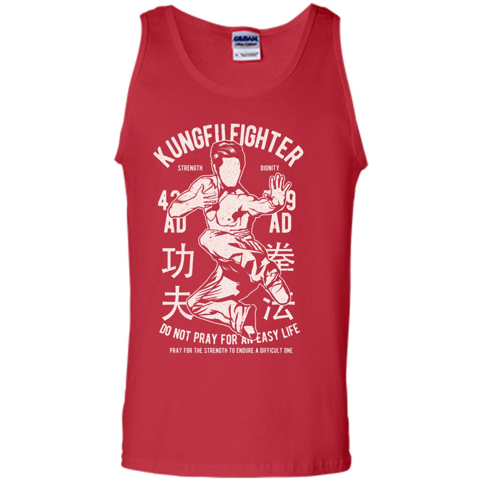 Kungfu Martial Arts Fight Apparel - Tank Top