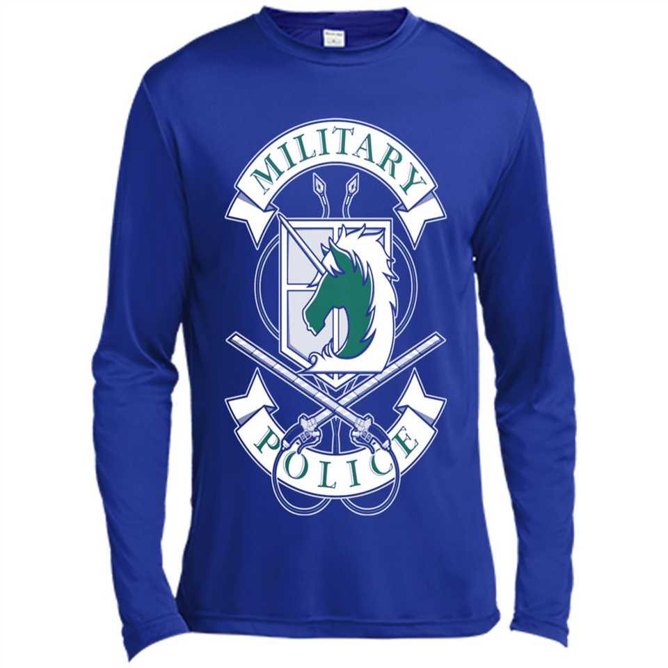 AoT Military Police - Canvas Long Sleeve T-Shirt