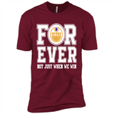 Edmonton Oilers Forever For ever not just when we win - Premium Short Sleeve T-Shirt