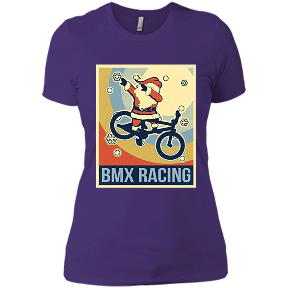 bmx racing dabbing Santa Christmas