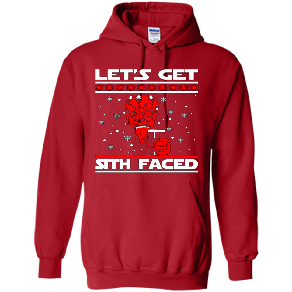 Let’s get sith faced Christmas sweatshirt PINGPONG