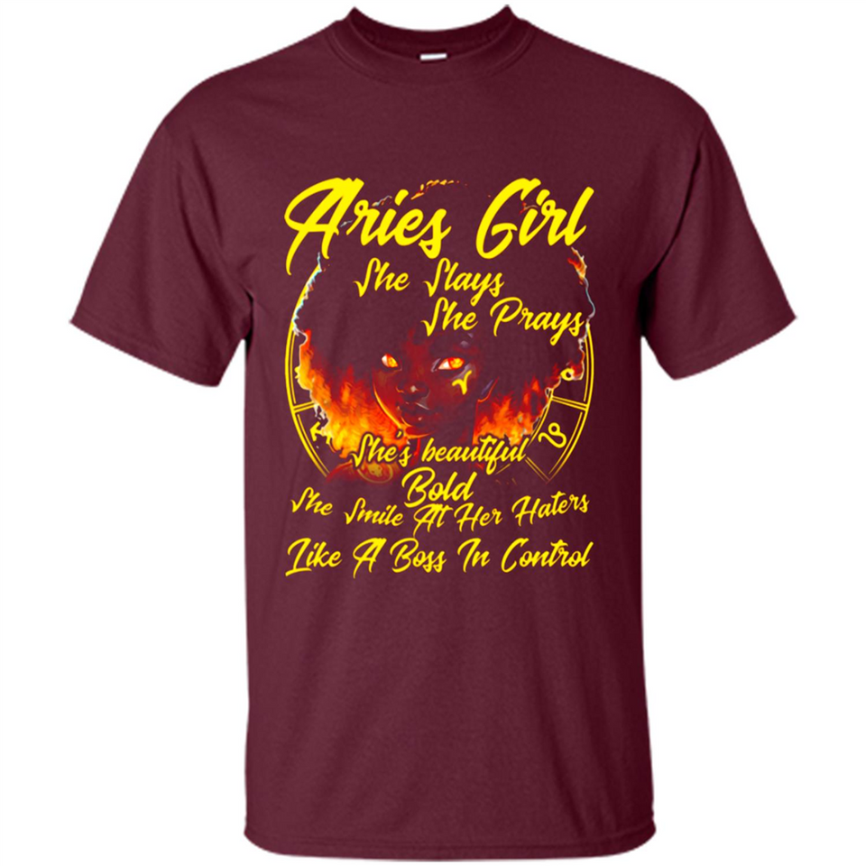 Aries Girl She Slays She Prays Zodiac Sign PINGPONG