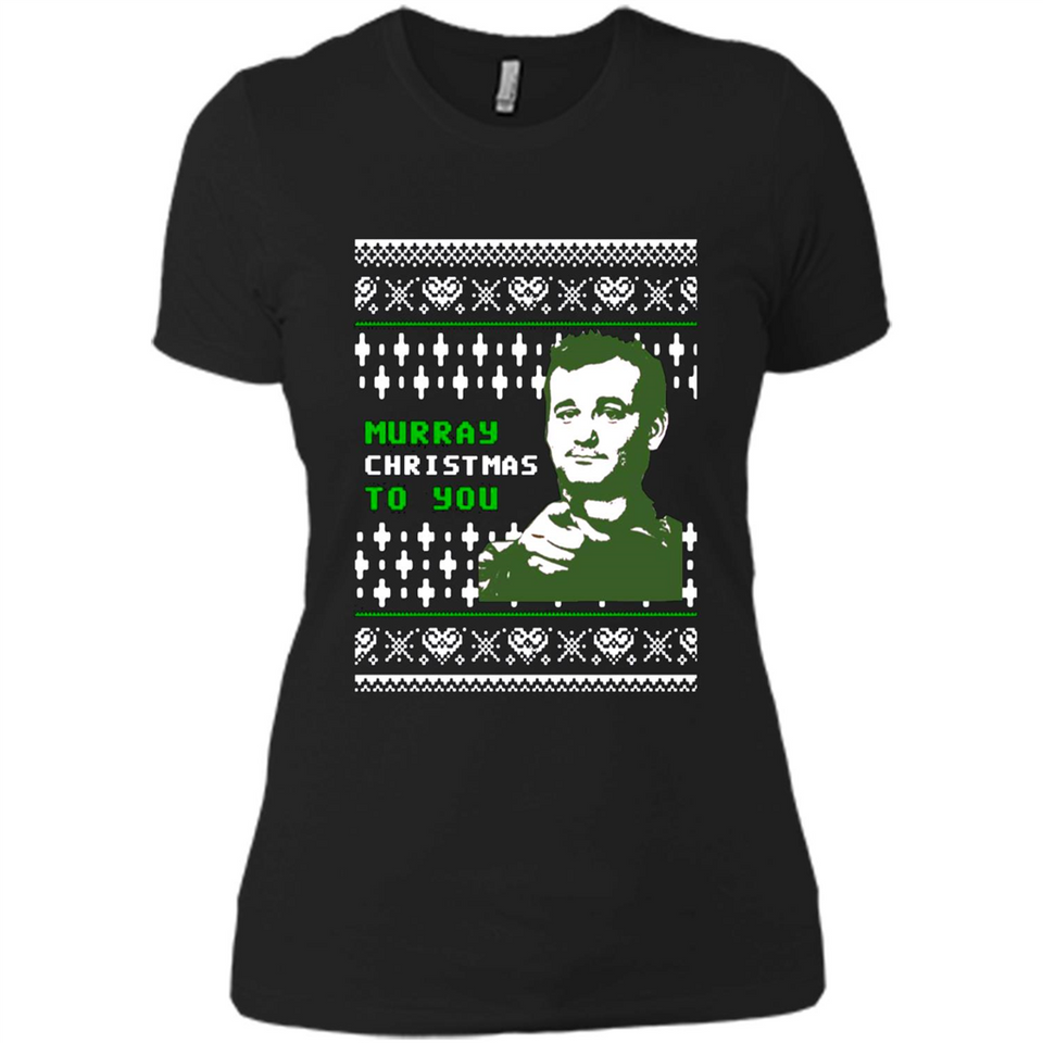 Murray Christmas to you ugly sweatshirt PINGPONG