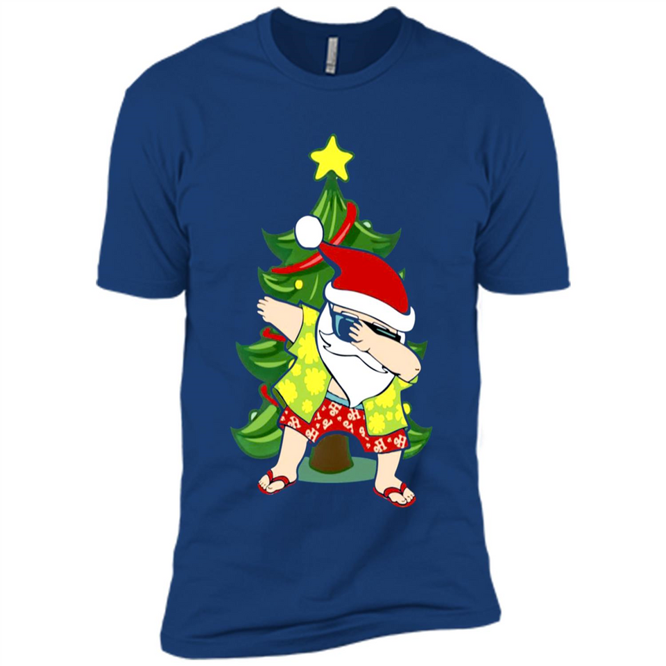 Dabbing Santa Christmas In July - Premium Short Sleeve T-Shirt