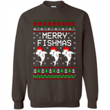 Merry Fishmas Christmas sweatshirt PINGPONG