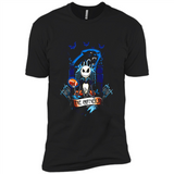 Carolina Panthers Halloween The Nightmare Before Christmas - Premium Short Sleeve T-Shirt